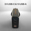 Engage Gan 4 Port Gan Travel Charger - 120W / Black Accessories > Power Adapters