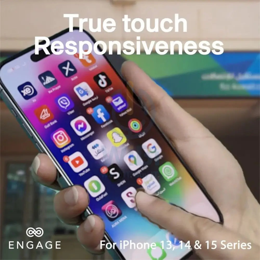 ENGAGE IPH 13 PRO MAX TEMPERED GLASS SCREEN PROTECTOR W/APPLICATOR Accessories > Mobiles & Tablets > Mobiles > Screen