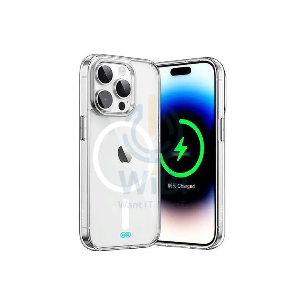 Engage iPhone 15 Pro Magsafe Hard Clear Case - Clear Accessories > Mobiles & Tablets > Mobiles > Covers & Cases