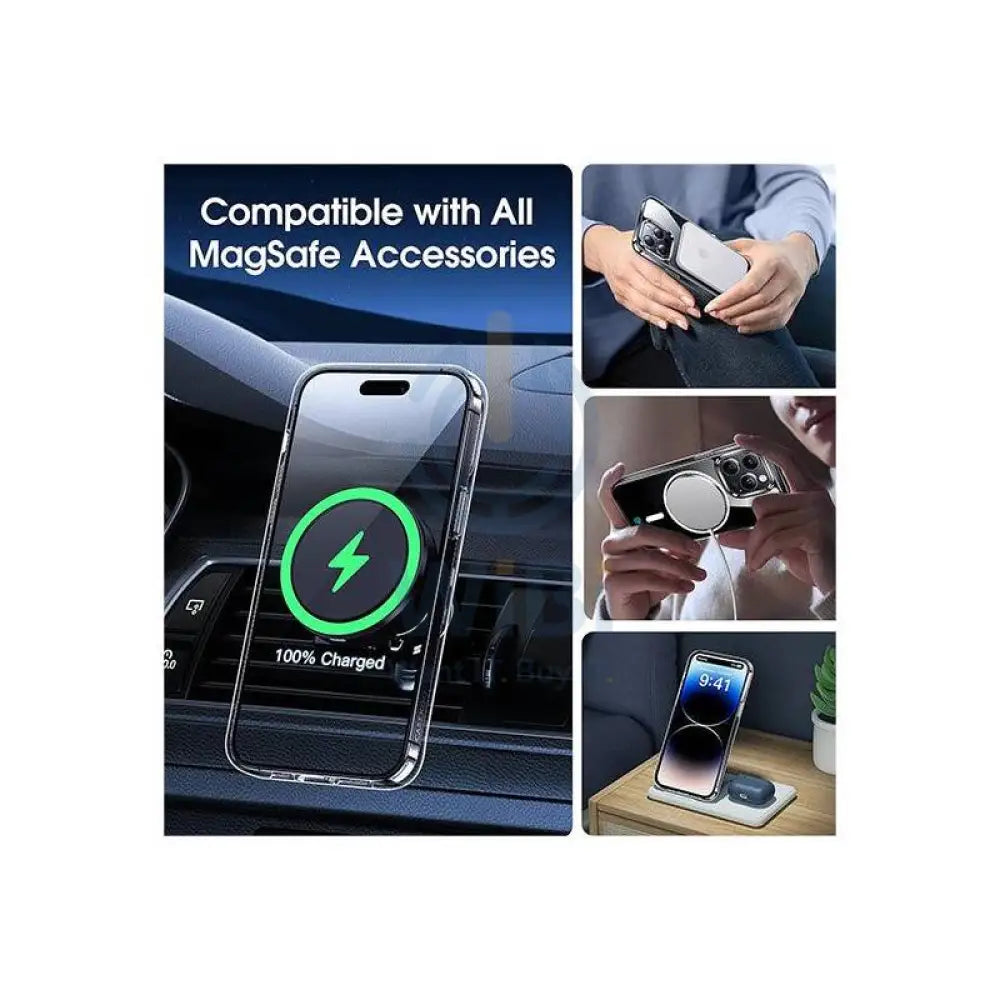Engage iPhone 15 Pro Magsafe Hard Clear Case - Clear Accessories > Mobiles & Tablets > Mobiles > Covers & Cases