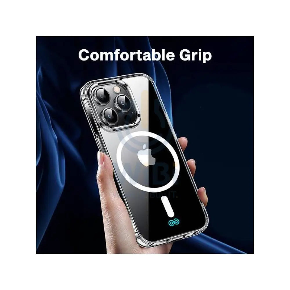 Engage iPhone 15 Pro Max MagSafe Hard Clear Case - Clear Accessories > Mobiles & Tablets > Mobiles > Covers & Cases >
