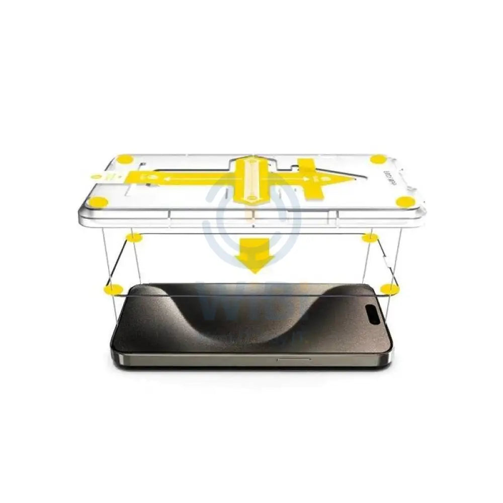 Engage iPhone 15 Pro Tempered Glass with Application Tray - Clear Accessories > Mobiles & Tablets > Mobiles > Screen