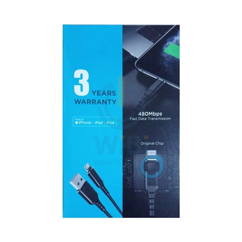 Engage Lightning Mfi Cable 1 Meter - Black Accessories > Cables & Converters > Cables