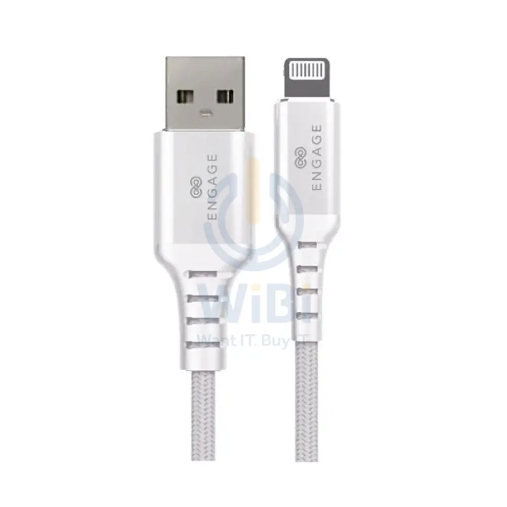 Engage Lightning Mfi Cable 1 Meter - White Accessories > Cables & Converters > Cables