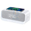 ENGAGE Multifuncation Speaker Digital Alarm Clock - 1200mAh / Bluetooth / USB / AUX / Type-C - White Accessories >