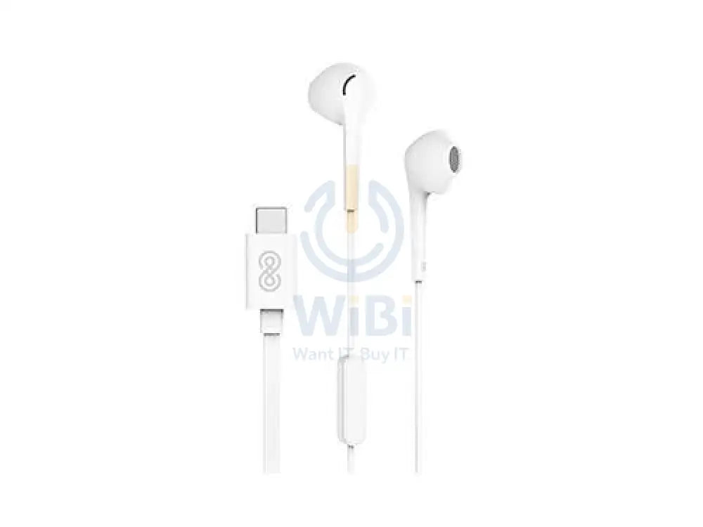 ENGAGE TYPE-C EARPHONES - WHITE Accessories > Audio > Headphones