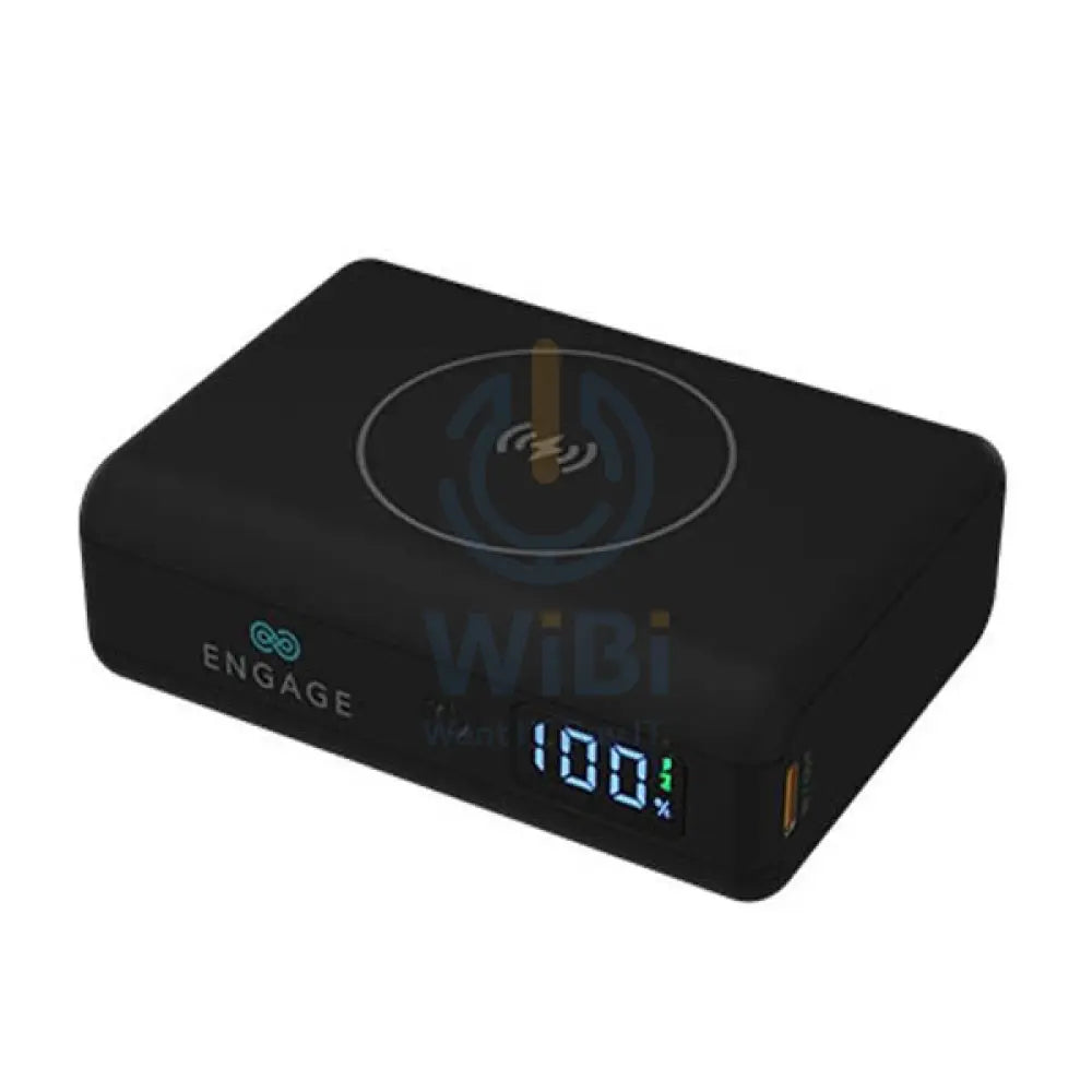 Engage Ultra Compact 10000mAh Wireless Power Bank PD 45W - Black Accessories > Power Bank