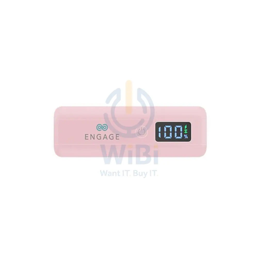 Engage Ultra Compact 10000mAh Wireless Power Bank PD 45W - Pink Accessories > Power Bank