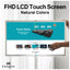 ENGAGE Wireless Android Interactive Screen With Built-In Camera - 32’’ / 128GB / 8GB / Wi-Fi / USB-A / HDMI Monitors &