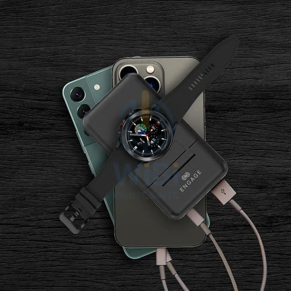 Engage Wireless Power Bank 10000Mah Multi-Functional Box PD 20W - Black Accessories > Power Bank