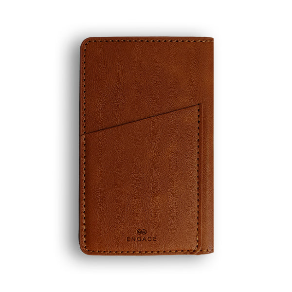 Engage 5000Mah Magnetic Powerbank Wallet (Dark Brown)