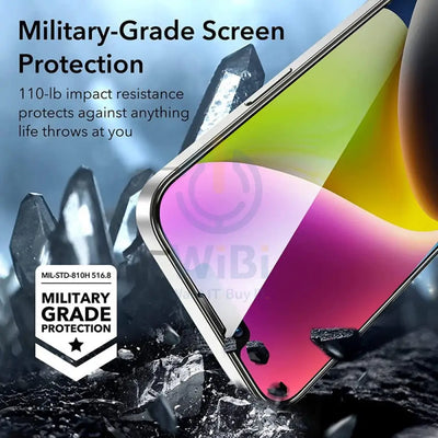 ESR Armorite edge to edge Tempered Glass Screen Protector - Apple iPhone 14 pro - Pack of 2 Accessories > Mobiles &