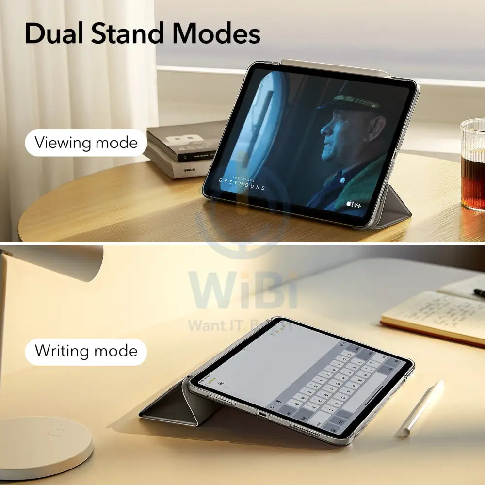 ESR Ascend Trifold Case - Apple iPad 10.9 2022 (10th Gen) / Silver Gray Accessories > Mobiles & Tablets > Tablets >