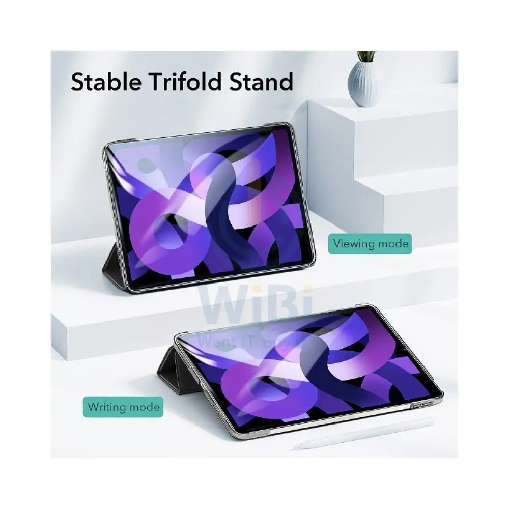 ESR Ascend Trifold Case - Apple iPad Air Gen6/5/4 11’’/10.9’’ (2020-2024) / Jelly Black Accessories > Mobiles & Tablets