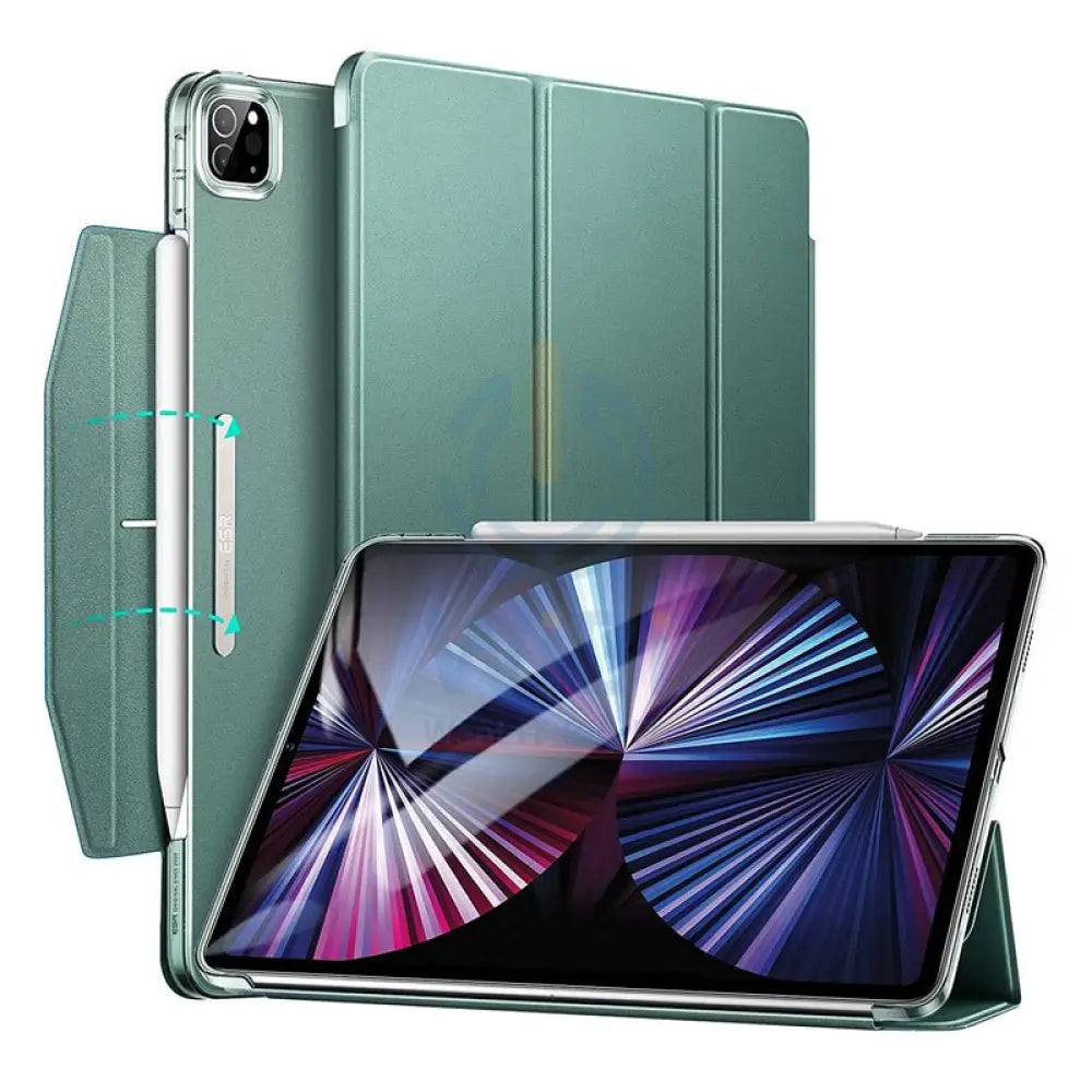 ESR Ascend Trifold Case - Apple iPad Pro 11 Gen 4/3/2/1 (2018-2022) / Forest Green Accessories > Mobiles & Tablets >