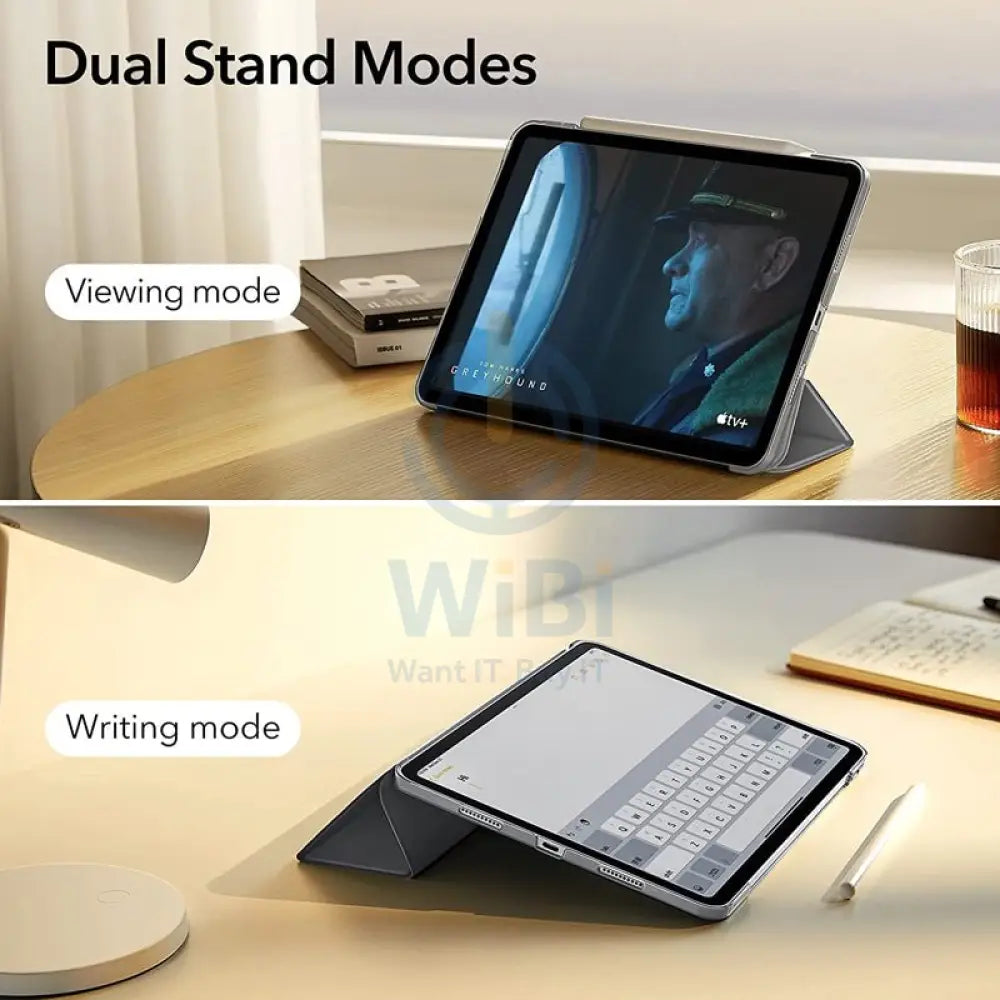 ESR Ascend Trifold Case - Apple iPad Pro 11 Gen 4/3/2/1 (2018-2022) / Silver Gray Accessories > Mobiles & Tablets >
