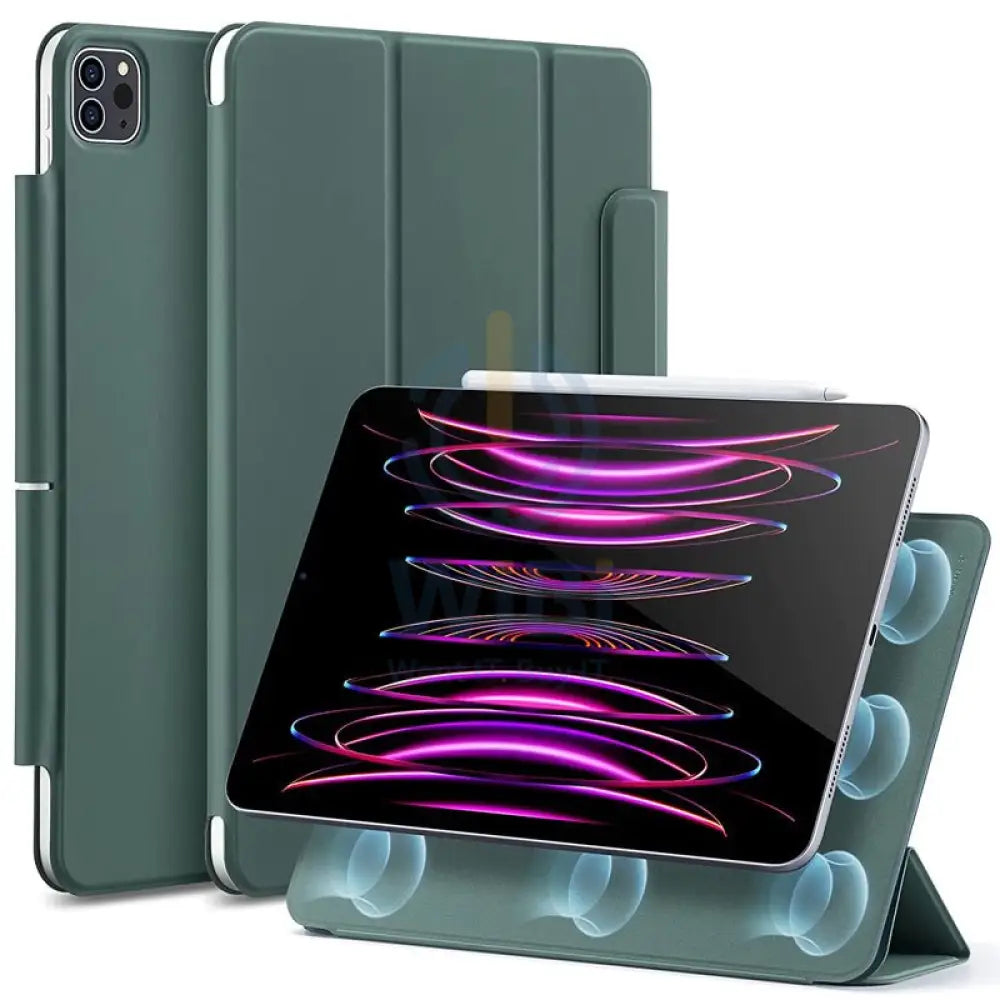ESR Ascend Trifold Case - Apple iPad Pro 12.9 Gen 6/5/4/3 (2018-2022) / Forest Green Accessories > Mobiles & Tablets >