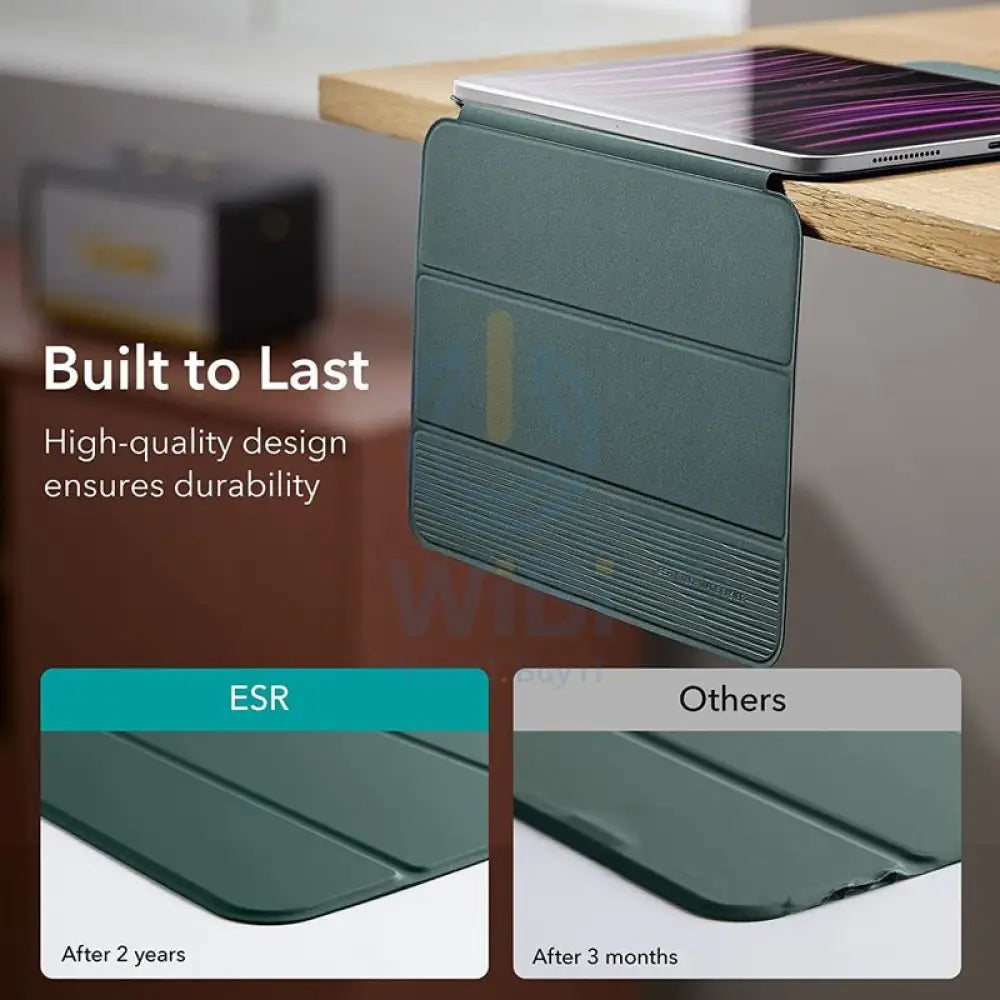 ESR Ascend Trifold Case - Apple iPad Pro 12.9 Gen 6/5/4/3 (2018-2022) / Forest Green Accessories > Mobiles & Tablets >