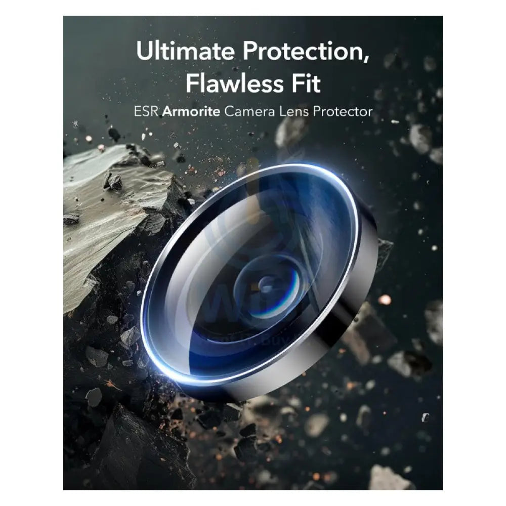 ESR Camera Lens Protector - Apple iPhone 16/16 Plus / Black edge Accessories > Mobiles & Tablets > Mobiles > Camera