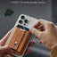 ESR HaloLock Geo Wallet Grip Stand - Caramel Brown Accessories > Mobiles & Tablets > Mobiles > Mobile Holder / Stands