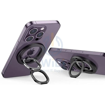 ESR HaloLock Ring Stand - Black Accessories > Mobiles & Tablets > Mobiles > Mobile Holder / Stands