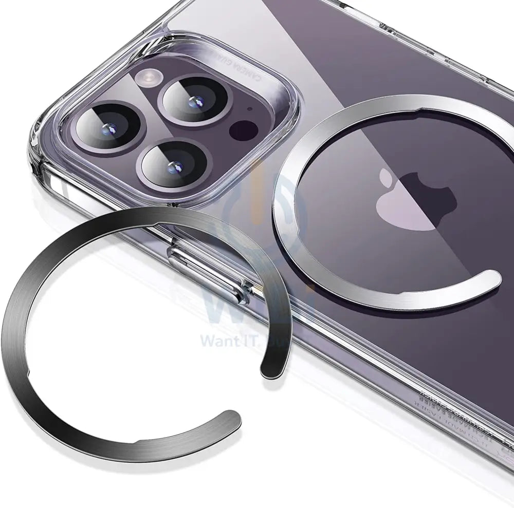 ESR HaloLock Universal Ring Wireless Charging MagSafe -[2pack] - Black / Silver Accessories > Mobiles & Tablets