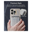 ESR Magsafe Leather Grip Wallet - Light Gray Accessories > Mobiles & Tablets > Mobiles > Grips