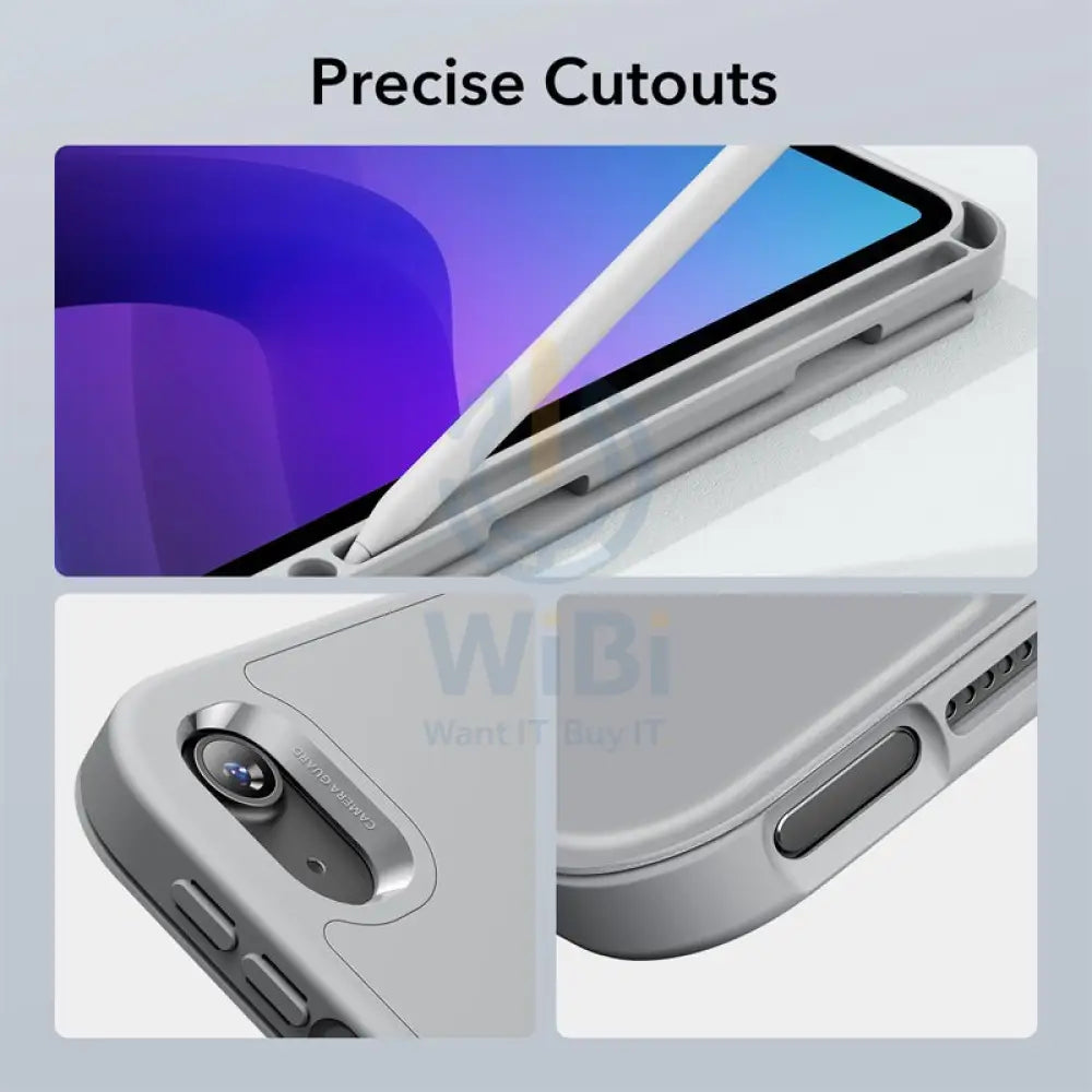 ESR Rebound Pencil Case - Apple iPad 10.9 2022 (10th Gen) / Silver Gray Accessories > Mobiles & Tablets > Tablets >