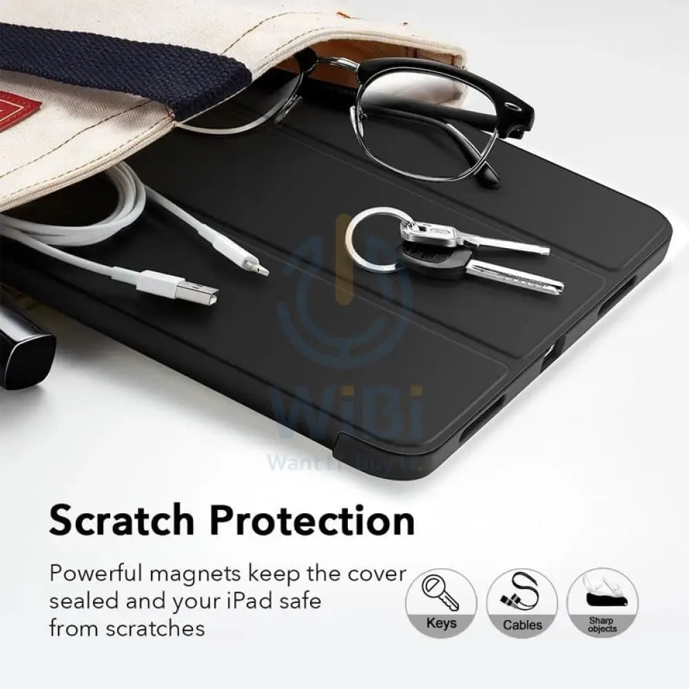 ESR Rebound Pencil Case - Apple iPad Air 5-4 / Black Accessories > Mobiles & Tablets > Tablets > Screen Protectors &