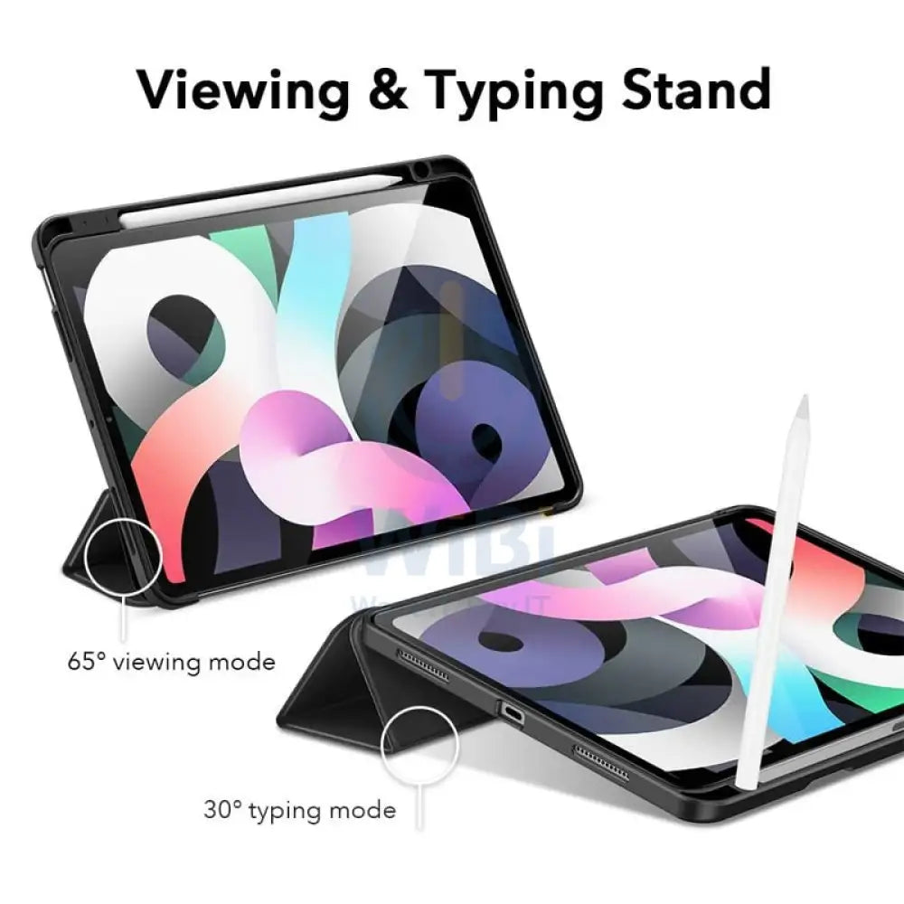 ESR Rebound Pencil Case - Apple iPad Air 5-4 / Black Accessories > Mobiles & Tablets > Tablets > Screen Protectors &