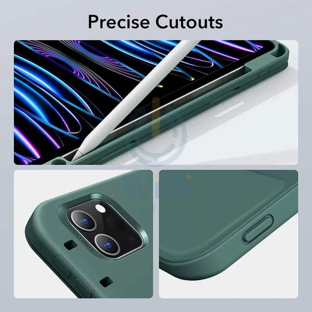 ESR Rebound Pencil Case - Apple iPad Pro 11 Gen 4/3/2/1 (2018-2022) / Forest Green Accessories > Mobiles & Tablets >