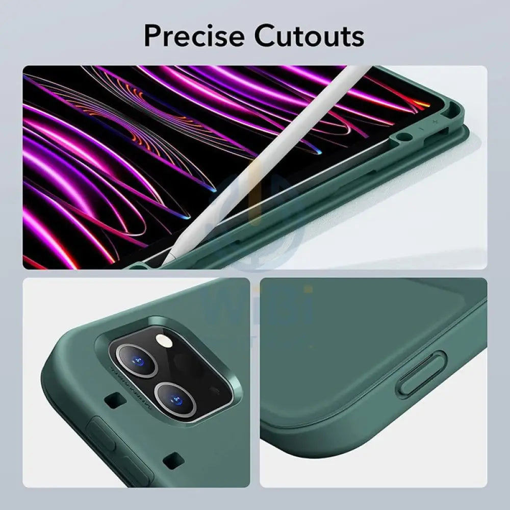 ESR Rebound Pencil Case - Apple iPad Pro 12.9 Gen 6/5/4/3 (2018-2022) / Forest Green Accessories > Mobiles & Tablets >