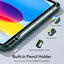 ESR Rebound Pencil Case With Kick-Stand & Pen Holder - Apple iPad 10.9 2022 (10th Gen) / Forest Green Accessories >
