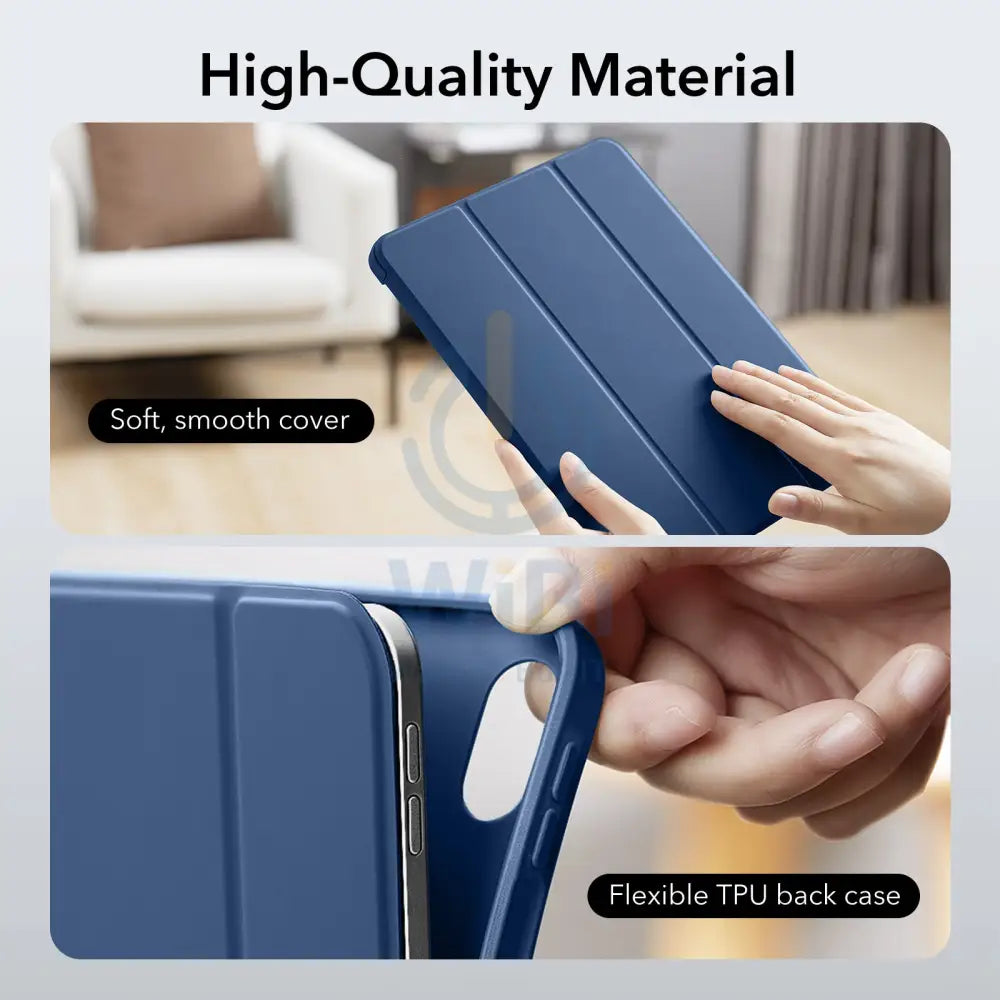 ESR Rebound Pencil Case With Kick-Stand & Pen Holder - Apple iPad 10.9 2022 (10th Gen) / Navy Blue Accessories >