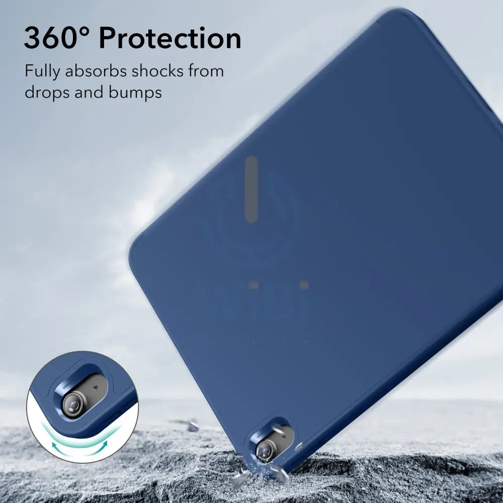 ESR Rebound Pencil Case With Kick-Stand & Pen Holder - Apple iPad 10.9 2022 (10th Gen) / Navy Blue Accessories >
