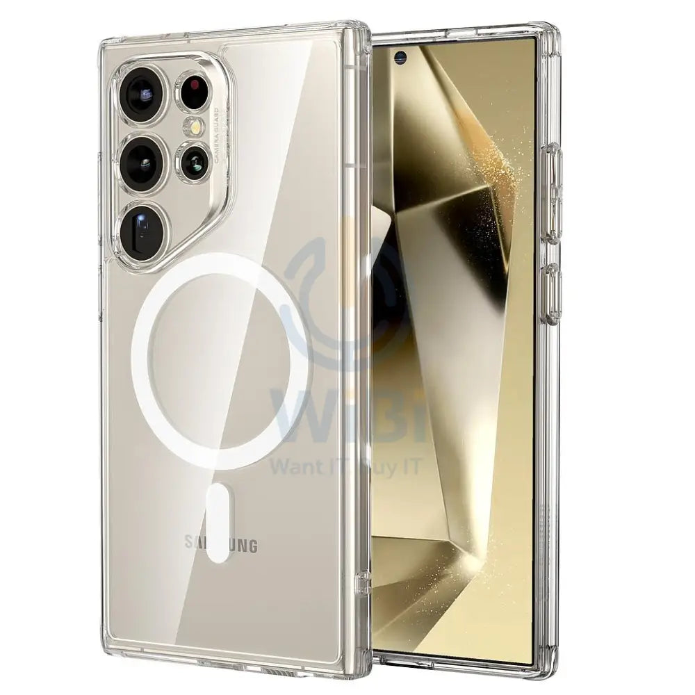 ESR Samsung Galaxy S24 Ultra Case with HaloLock - Clear Accessories > Mobiles & Tablets > Mobiles > Covers & Cases
