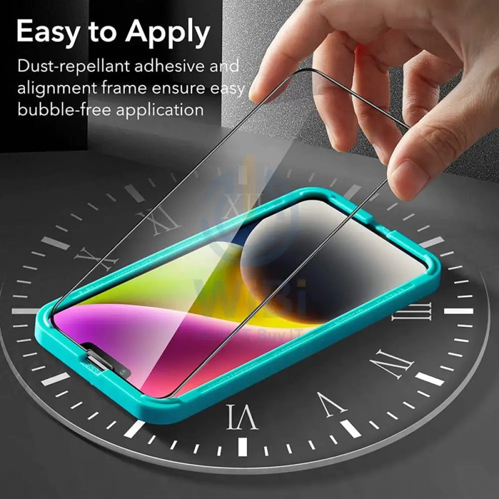 ESR Tempered Glass Edge To Edge Privacy Screen Protector - Apple iPhone 14 / 13 / 13 Pro - Clear / Pack of 2