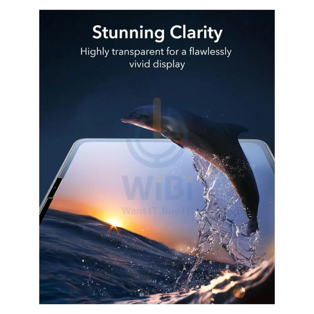 ESR Tempered-Glass Screen Protector - Apple iPad Pro 13’’ 2024 / Clear Accessories > Mobiles & Tablets > Tablets >
