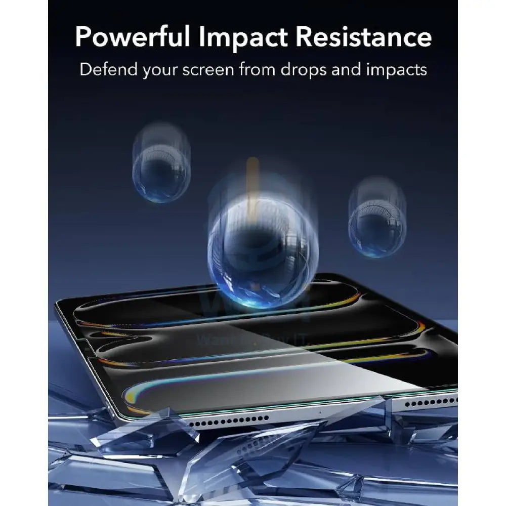 ESR Tempered-Glass Screen Protector - Apple iPad Pro 13-inch / Clear Accessories > Mobiles & Tablets > Tablets > Screen
