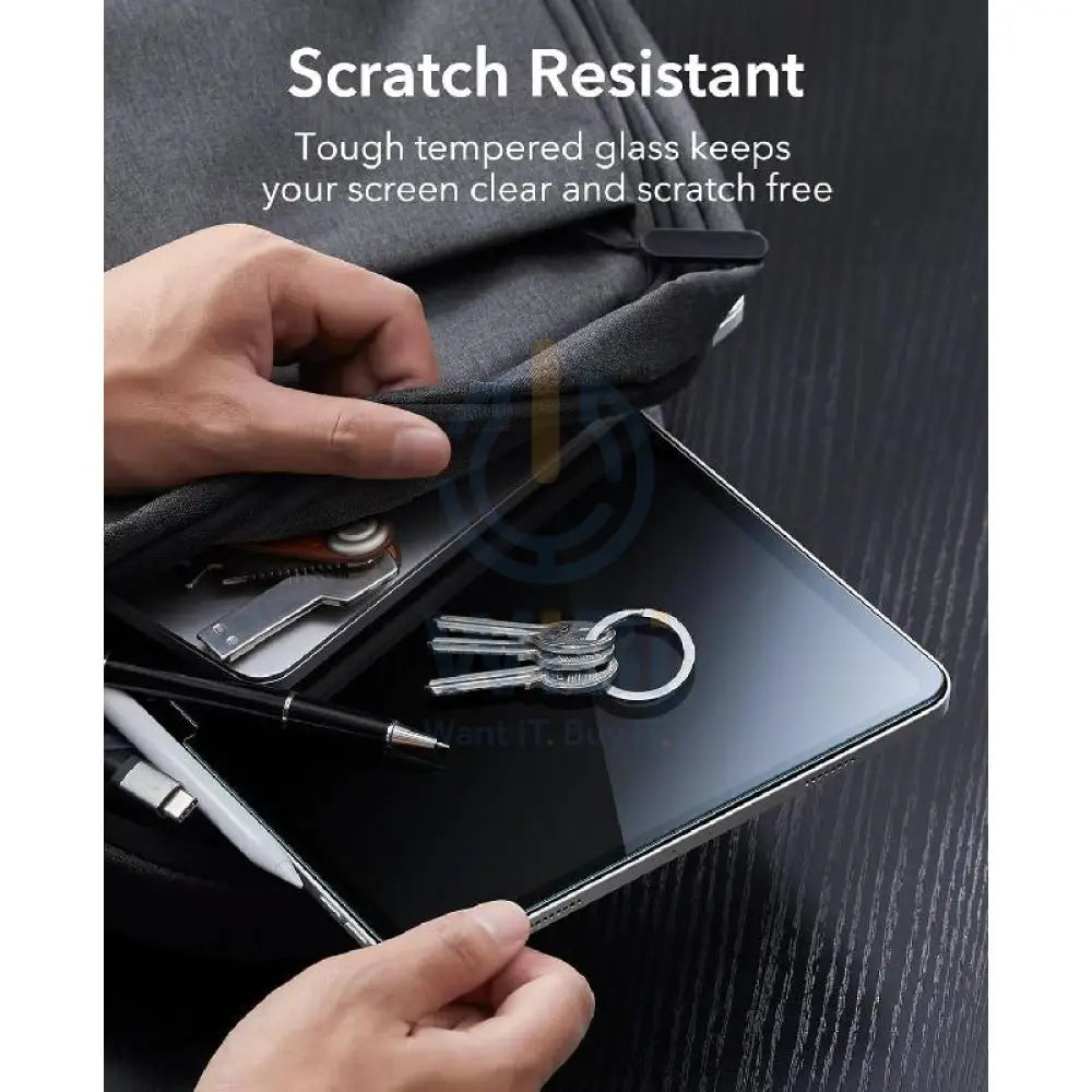 ESR Tempered-Glass Screen Protector - Apple iPad Pro 13-inch / Clear Accessories > Mobiles & Tablets > Tablets > Screen