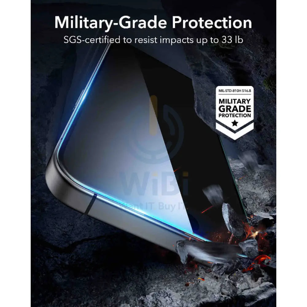 ESR Tempered-Glass Screen Protector - Apple iPhone 16 Plus / Clear Accessories > Mobiles & Tablets > Mobiles > Screen