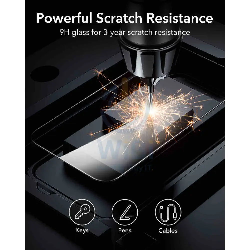 ESR Tempered-Glass Screen Protector - Apple iPhone 16 Plus / Clear Accessories > Mobiles & Tablets > Mobiles > Screen