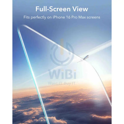ESR Tempered-Glass Screen Protector - Apple iPhone 16 Pro Max / Clear Accessories > Mobiles & Tablets > Mobiles >