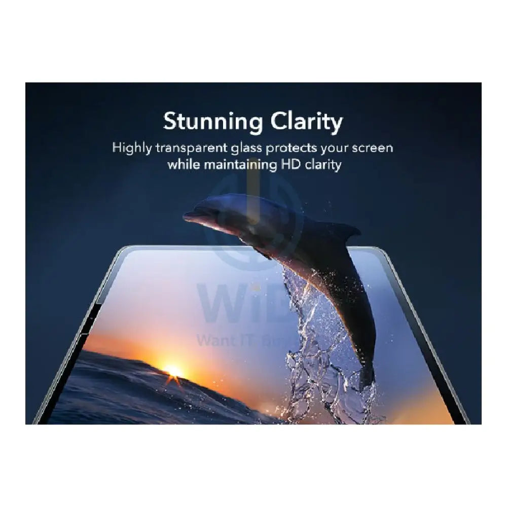 ESR Tempered-Glass Screen Protector - Apple iPad Air 13-inch / Clear Accessories > Mobiles & Tablets > Tablets > Screen