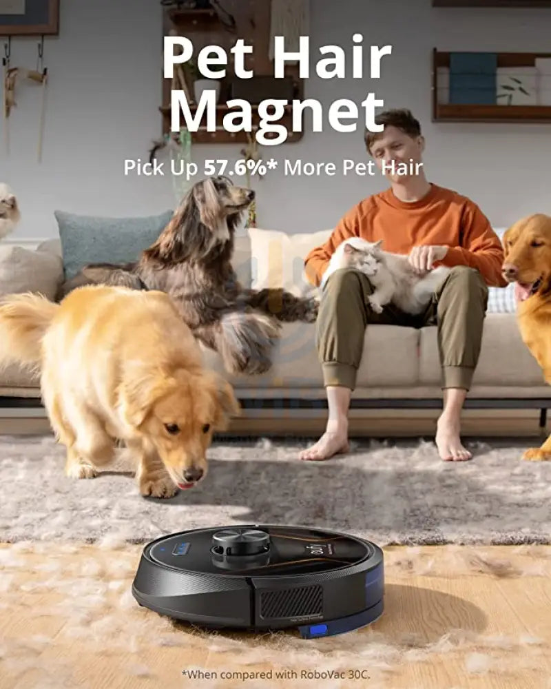 Eufy By Anker Boostiq Robovac 30C Robot Vacuum Cleaner Wi-Fi Super-Thin - Black Accessories > Smart Devices