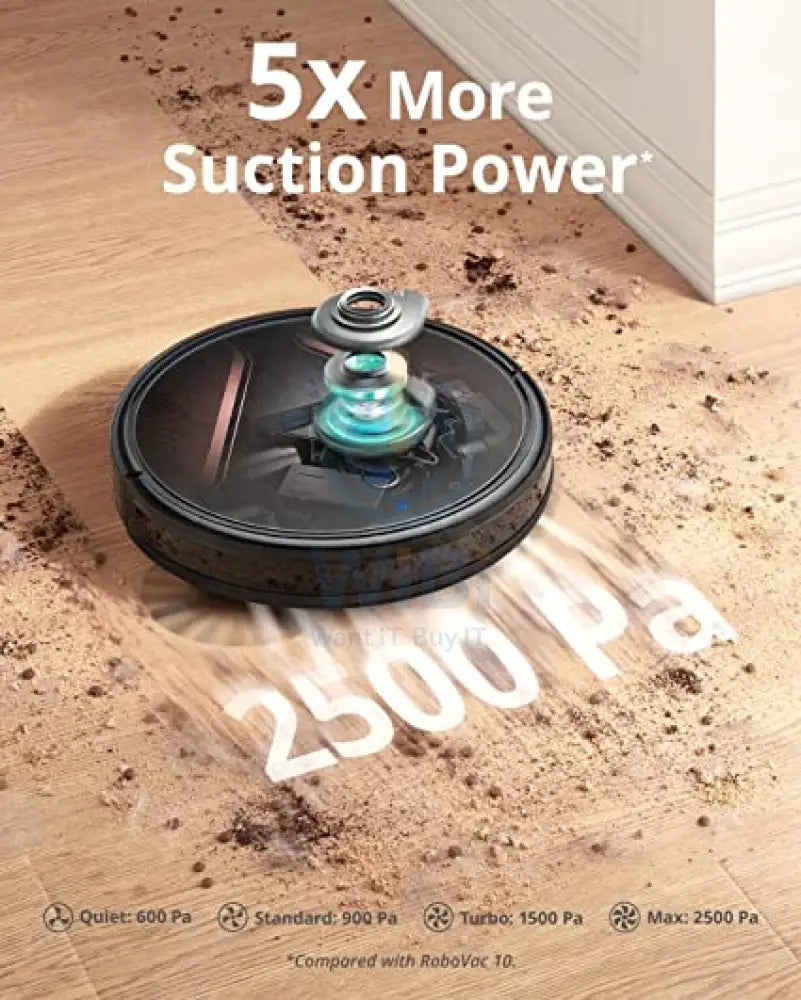 Eufy By Anker G20 Hybrid Robotic Floor Cleaner - Black Accessories > Smart Devices