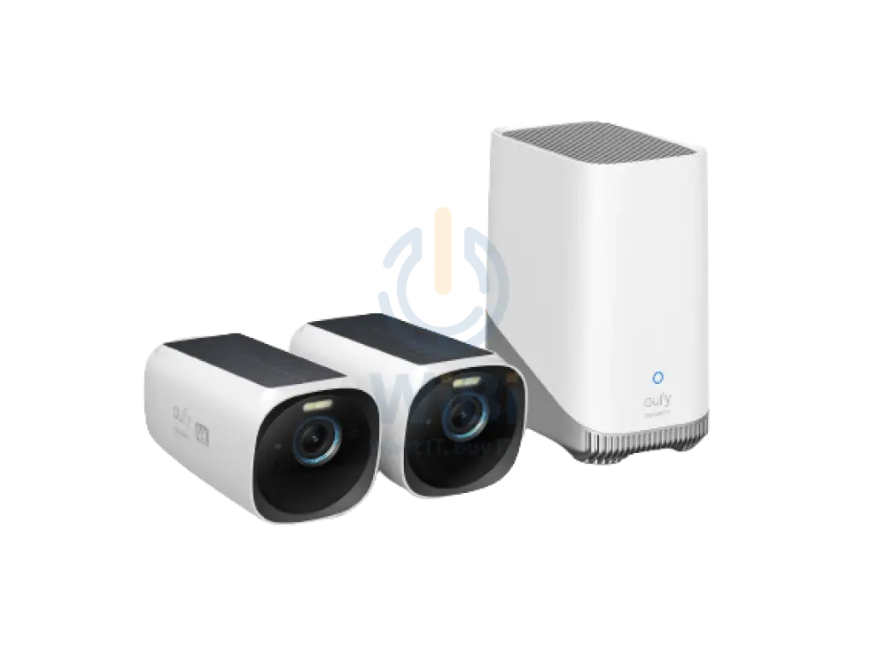 Eufy Cam 3 4K (2 Camera Kit) - White Accessories > Smart Devices > Offer Zone