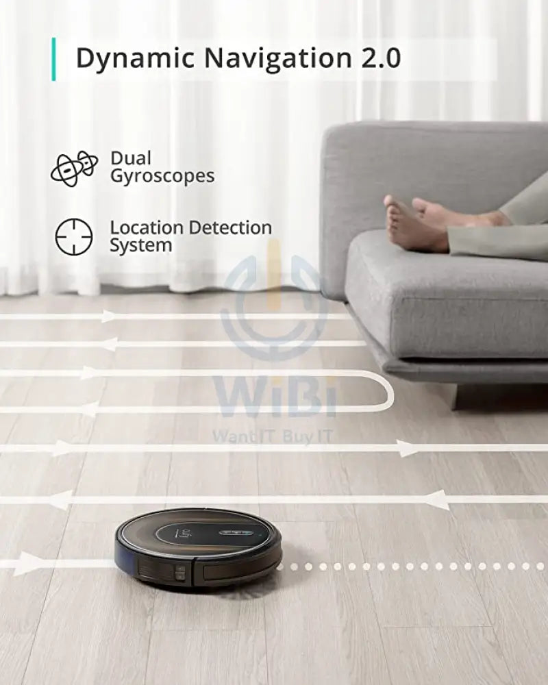 Eufy Robovac G30 Hybrid Wi-Fi - Black Accessories > Smart Devices