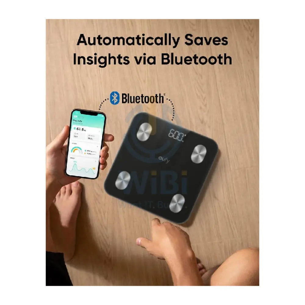 Eufy Smart Scale A1 - Bluetooth / Black Accessories > Smart Devices > Smart Scale
