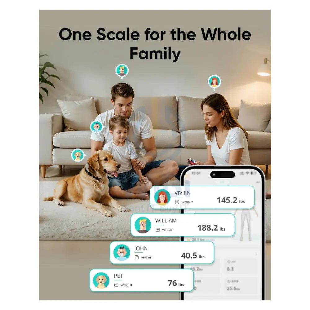 Eufy Smart Scale C20 - Bluetooth / Black Accessories > Smart Devices > Smart Scale